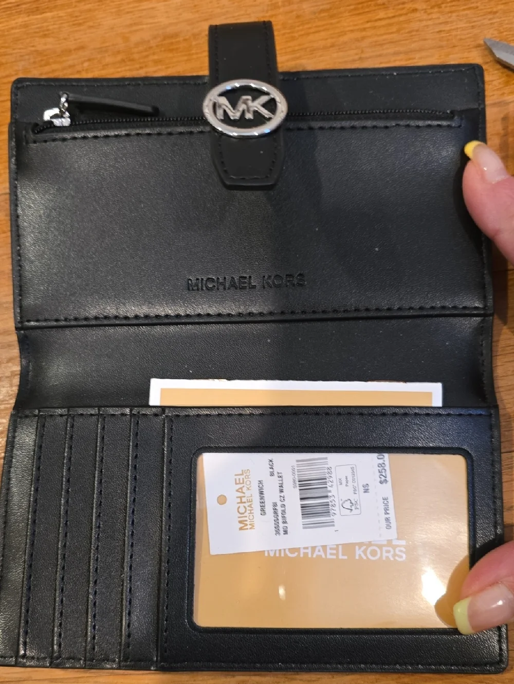 Michael Kors Zebra-Print Satchel & Wallet Set NWT - Picture 12 of 14